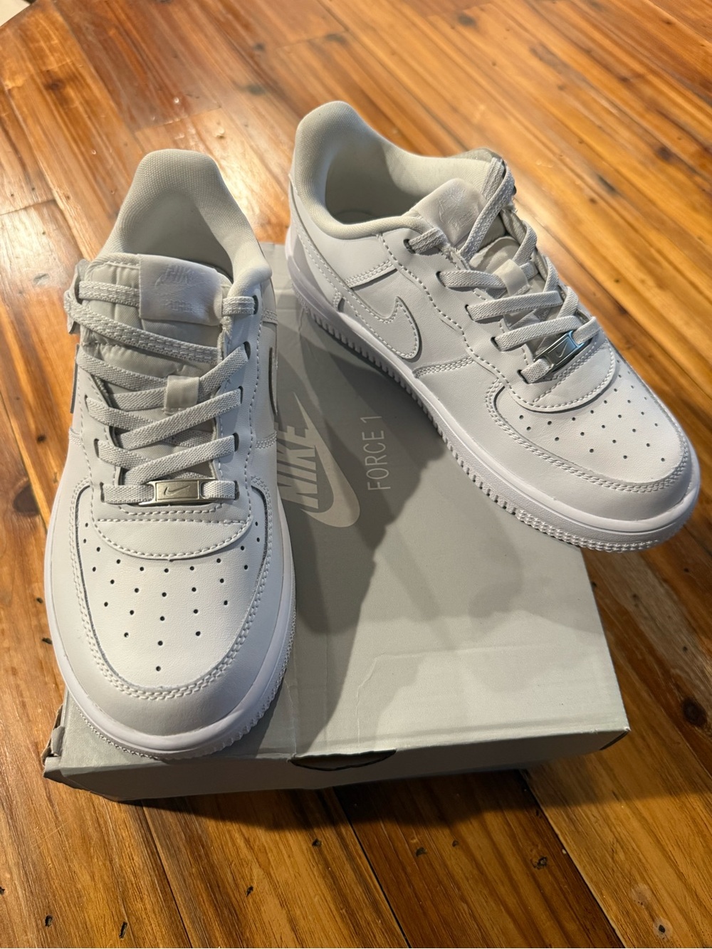 Nike Kids White Low-Top Sneakers